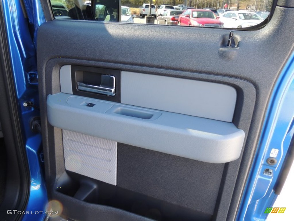 2013 F150 XLT SuperCrew - Blue Flame Metallic / King Ranch Chaparral Leather photo #12