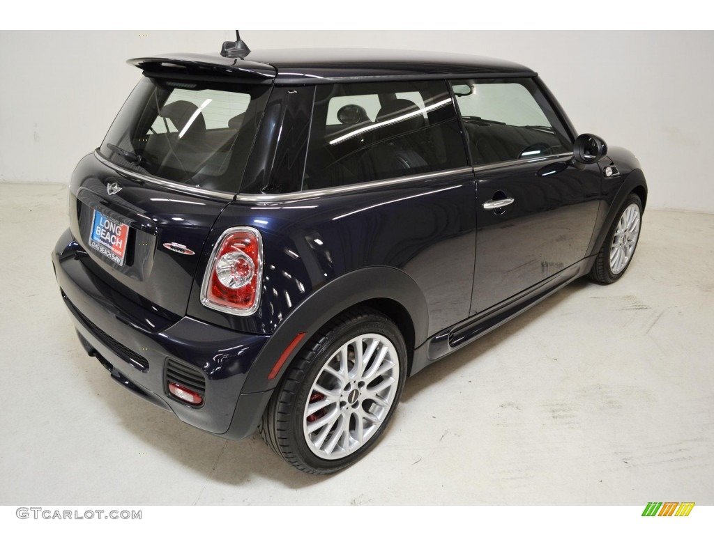 2013 Cooper John Cooper Works Hardtop - Reef Blue Metallic / Carbon Black photo #5