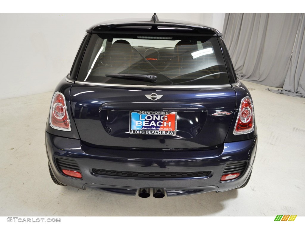 2013 Cooper John Cooper Works Hardtop - Reef Blue Metallic / Carbon Black photo #6