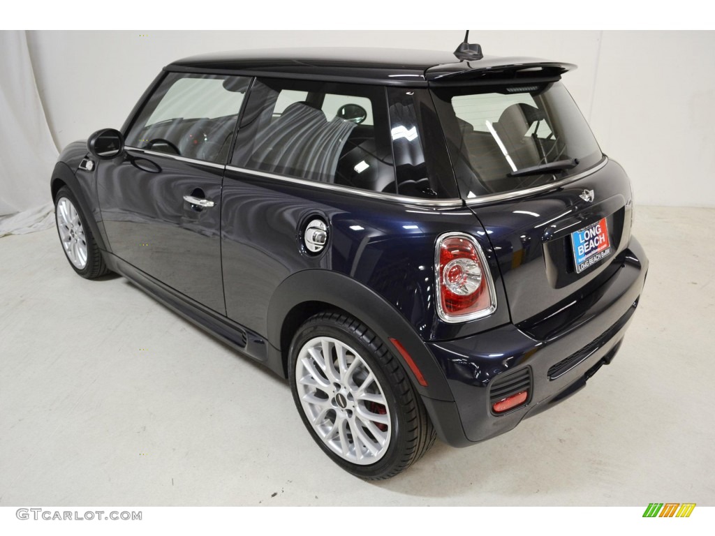 2013 Cooper John Cooper Works Hardtop - Reef Blue Metallic / Carbon Black photo #7