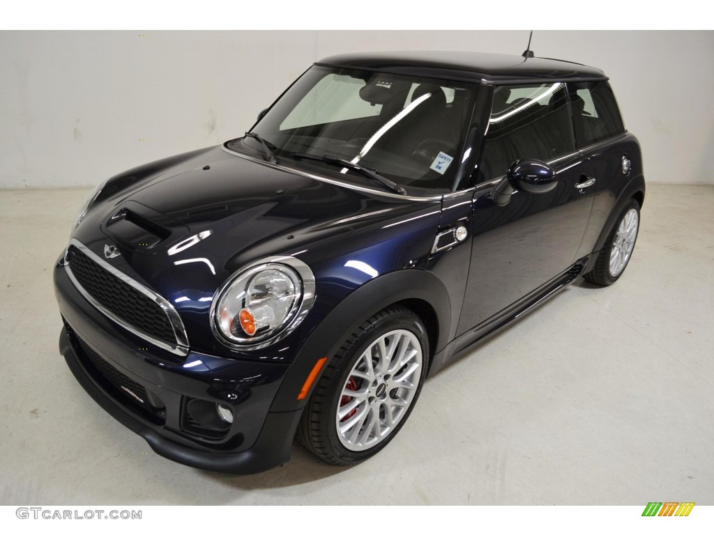 2013 Cooper John Cooper Works Hardtop - Reef Blue Metallic / Carbon Black photo #8