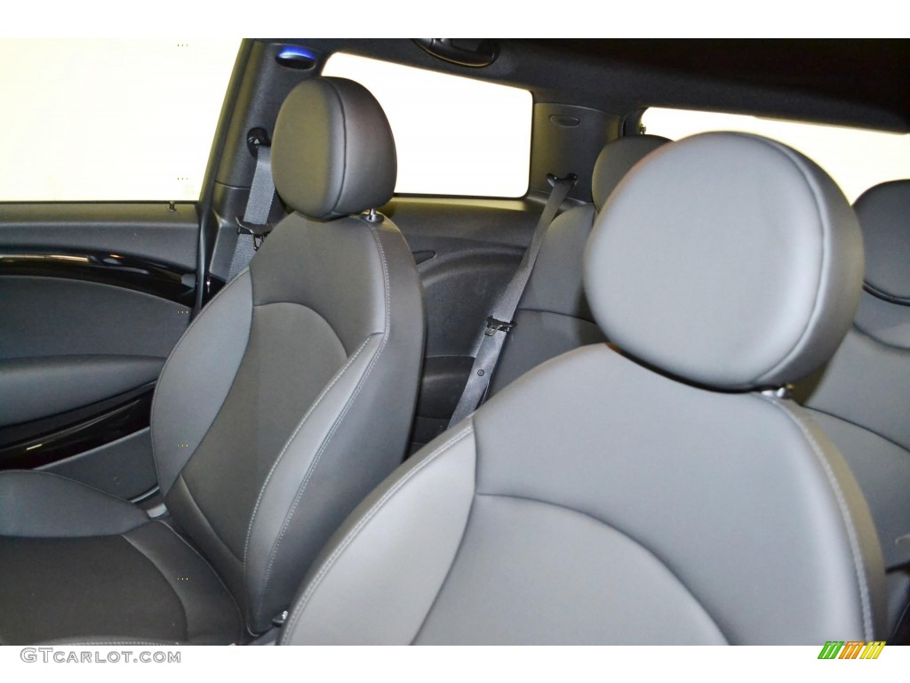2013 Cooper John Cooper Works Hardtop - Reef Blue Metallic / Carbon Black photo #14
