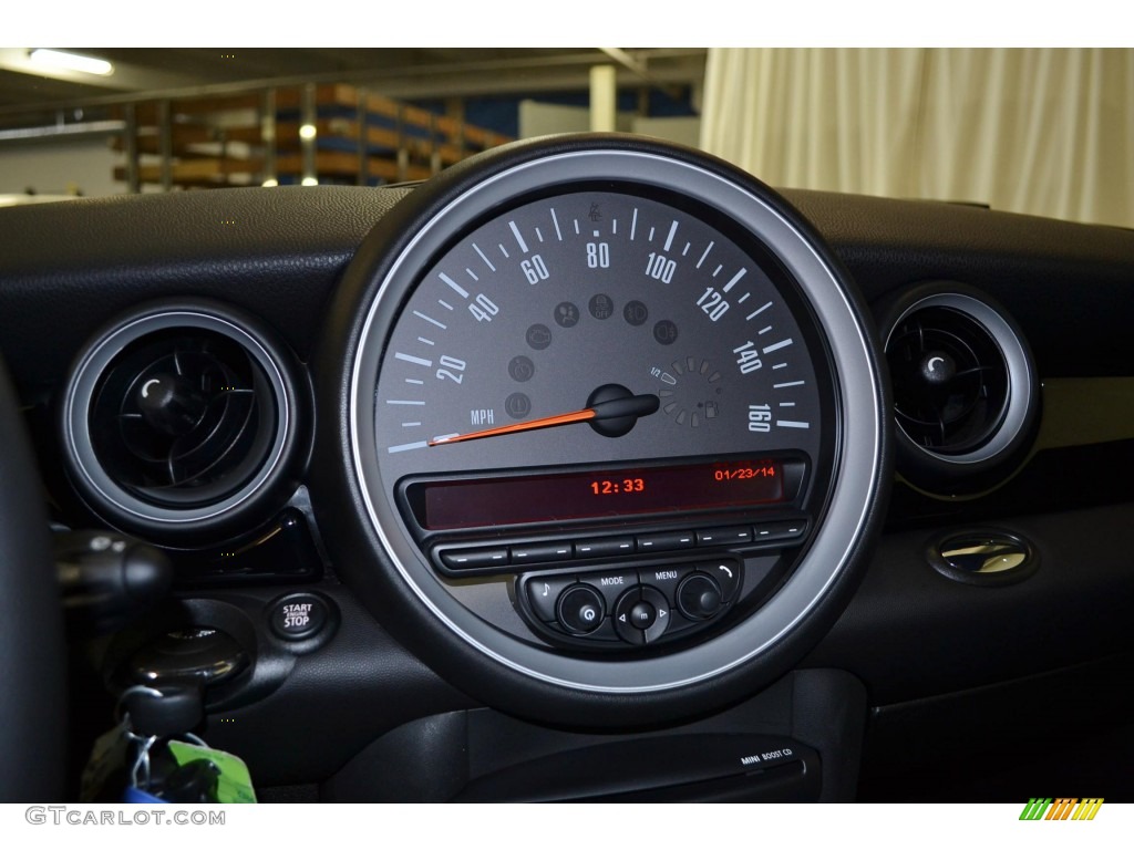 2013 Cooper John Cooper Works Hardtop - Reef Blue Metallic / Carbon Black photo #22