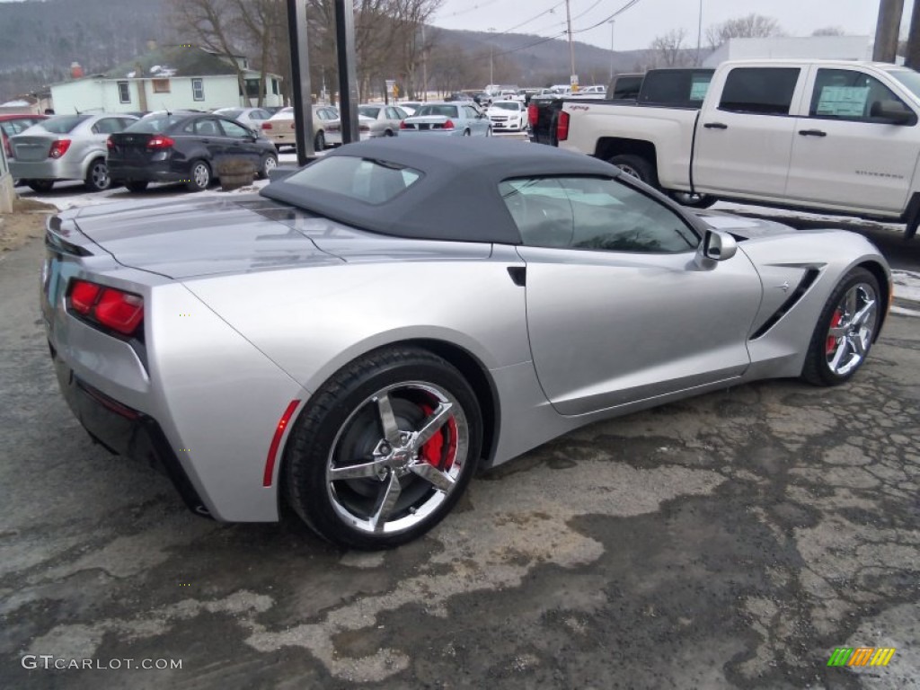 Blade Silver Metallic 2014 Chevrolet Corvette Stingray Convertible Exterior Photo #90051511