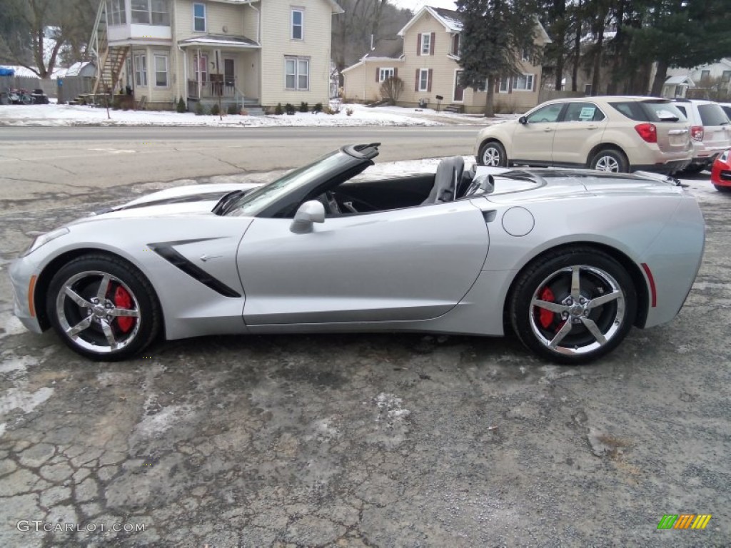 Blade Silver Metallic 2014 Chevrolet Corvette Stingray Convertible Exterior Photo #90051652