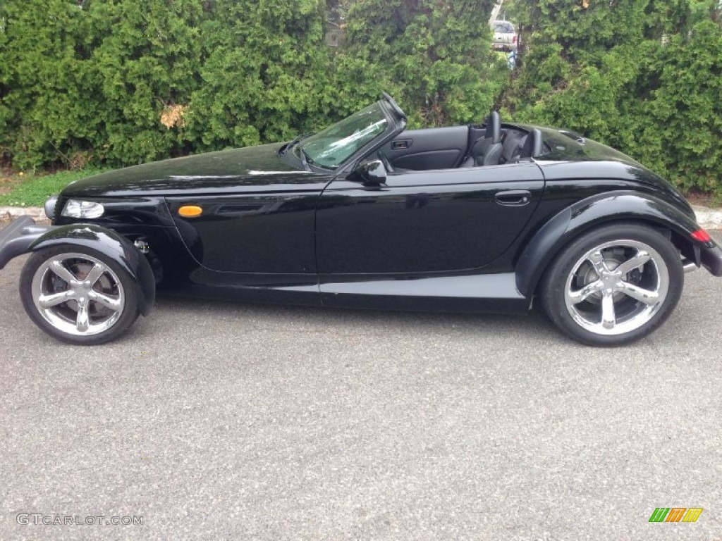 Prowler Black 1999 Plymouth Prowler Roadster Exterior Photo #90051667