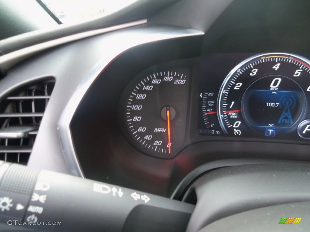 2014 Chevrolet Corvette Stingray Convertible Gauges Photo #90051892