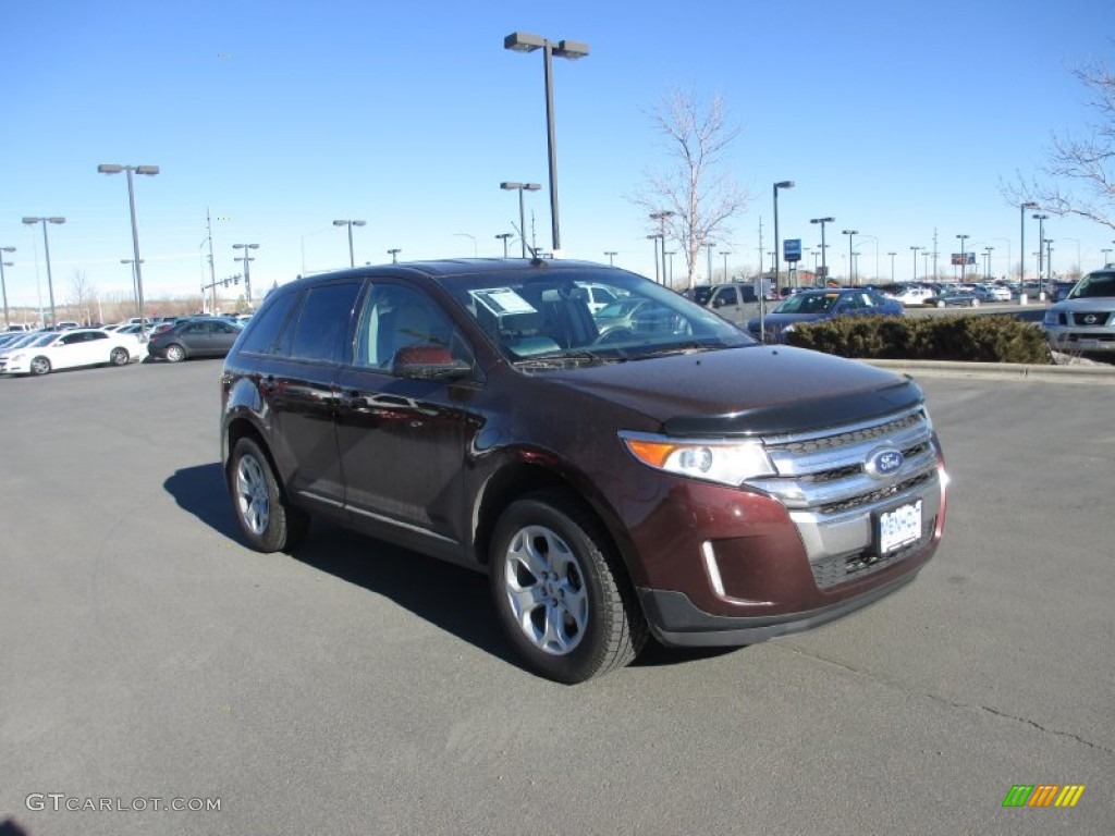 2012 Edge SEL AWD - Cinnamon Metallic / Medium Light Stone photo #1