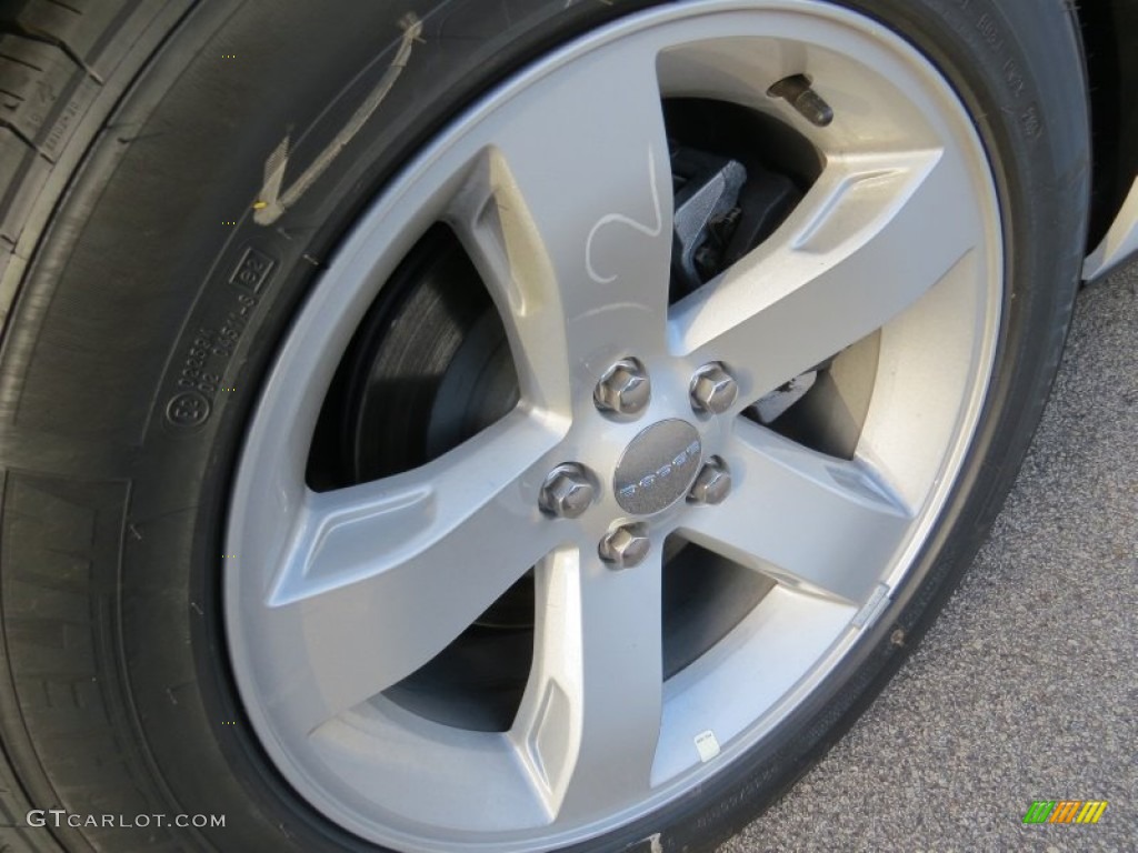 2014 Challenger SXT - Bright White / Dark Slate Gray photo #5