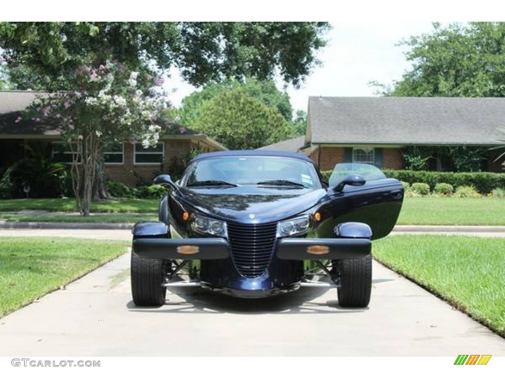 2001 Prowler Roadster - Patriot Blue Pearl / Dark Slate Gray photo #3