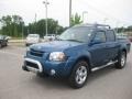 2004 Electric Blue Metallic Nissan Frontier XE V6 Crew Cab  photo #1