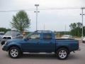 2004 Electric Blue Metallic Nissan Frontier XE V6 Crew Cab  photo #2