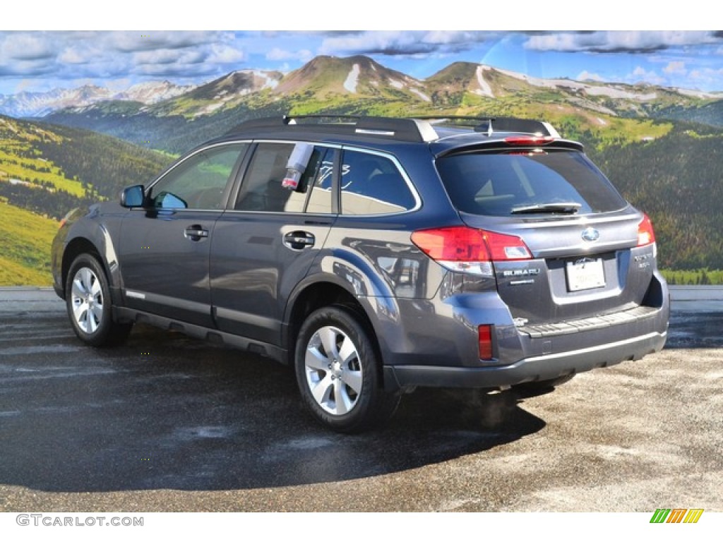 2011 Outback 3.6R Limited Wagon - Graphite Gray Metallic / Off Black photo #7