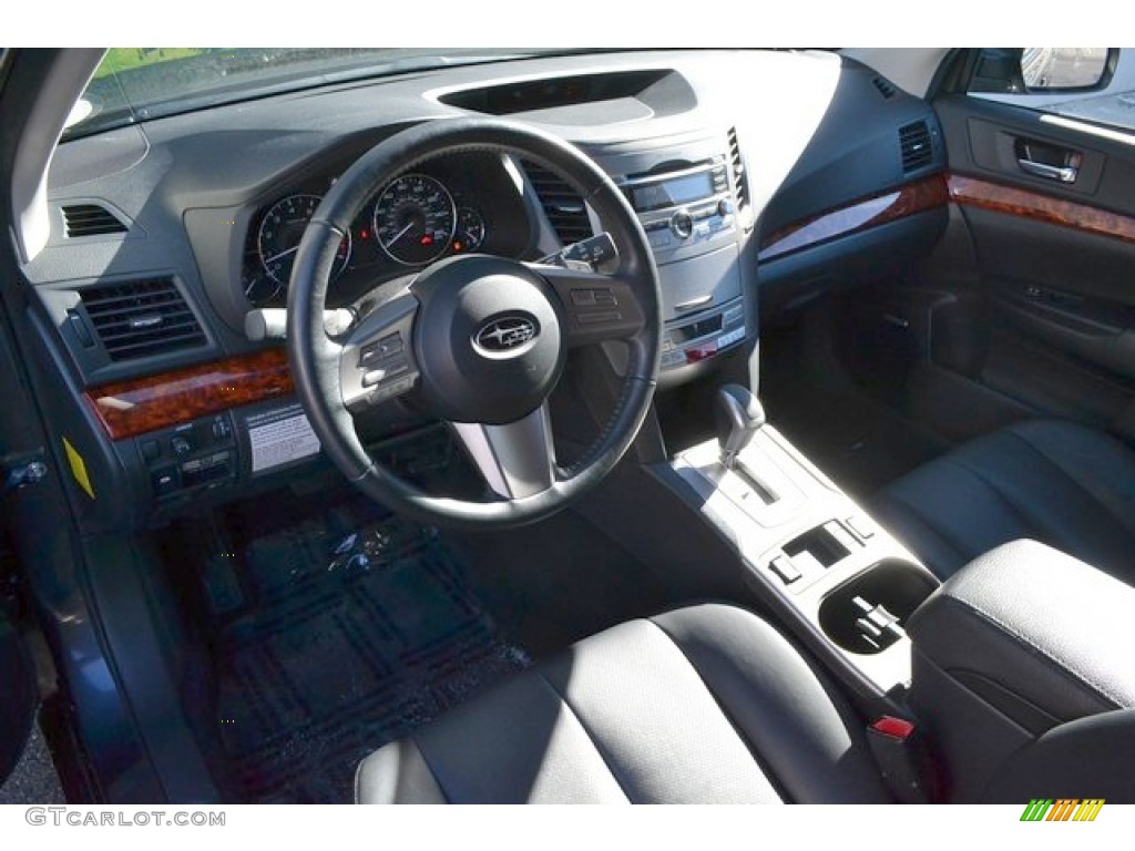 2011 Outback 3.6R Limited Wagon - Graphite Gray Metallic / Off Black photo #9