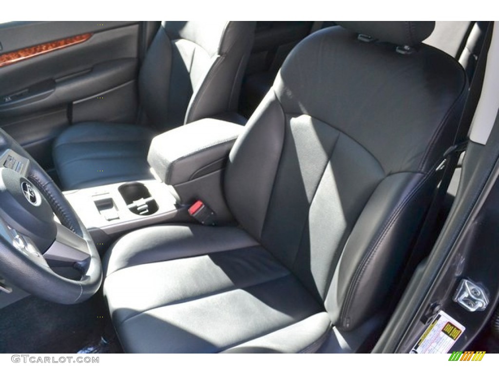 2011 Outback 3.6R Limited Wagon - Graphite Gray Metallic / Off Black photo #11