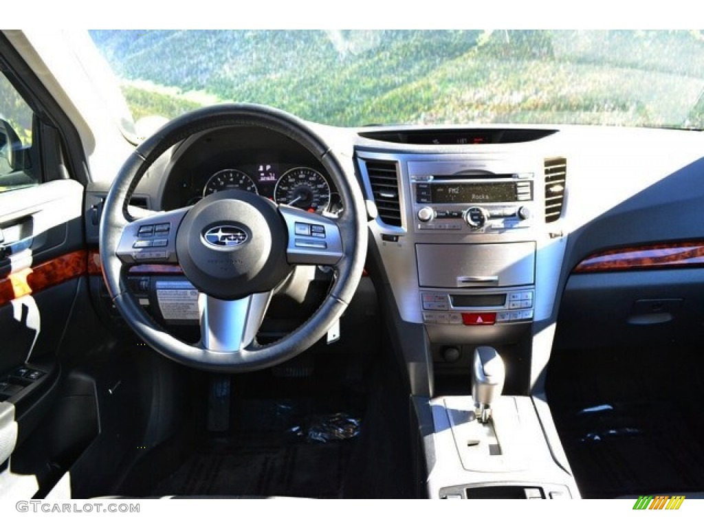 2011 Outback 3.6R Limited Wagon - Graphite Gray Metallic / Off Black photo #12