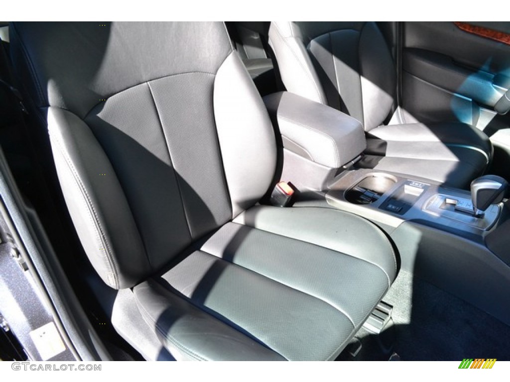 2011 Outback 3.6R Limited Wagon - Graphite Gray Metallic / Off Black photo #17