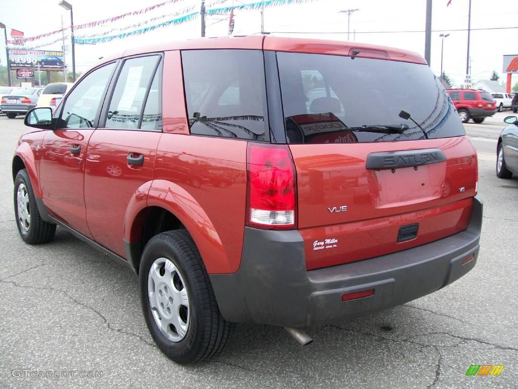 2003 VUE V6 - Orange / Light Tan photo #3