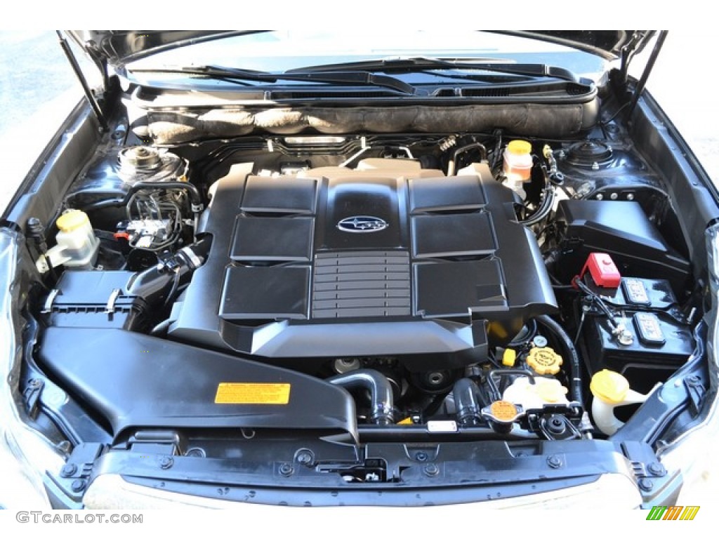 2011 Outback 3.6R Limited Wagon - Graphite Gray Metallic / Off Black photo #25