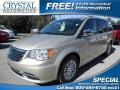 White Gold Metallic 2012 Chrysler Town & Country Limited