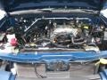 2004 Electric Blue Metallic Nissan Frontier XE V6 Crew Cab  photo #26