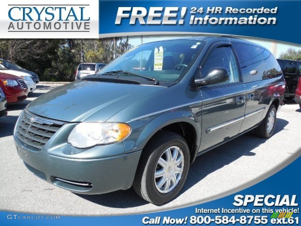 2006 Town & Country Touring - Magnesium Pearl / Medium Slate Gray photo #1
