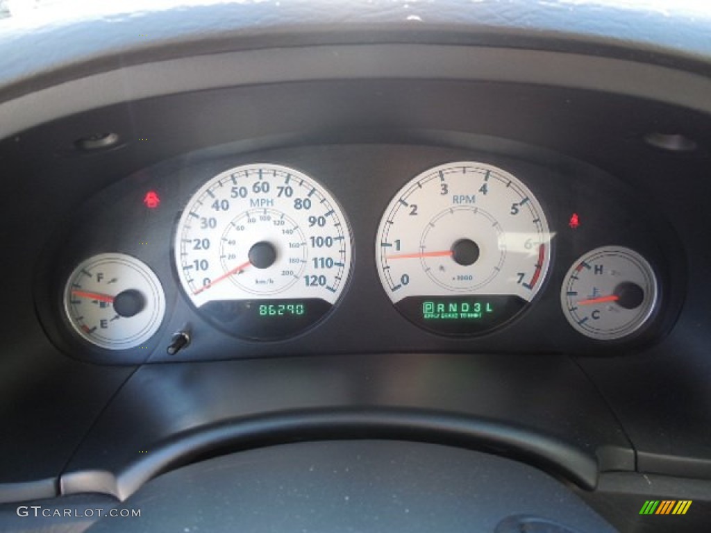 2006 Chrysler Town & Country Touring Gauges Photos