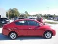 2012 Red Brick Nissan Versa 1.6 SL Sedan  photo #9