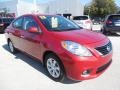 2012 Red Brick Nissan Versa 1.6 SL Sedan  photo #10