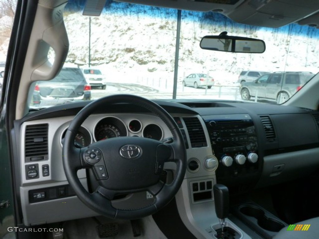 2007 Tundra SR5 Double Cab 4x4 - Timberland Mica / Graphite Gray photo #6