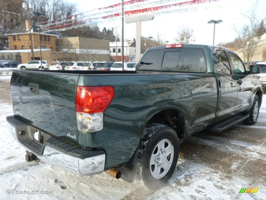 2007 Tundra SR5 Double Cab 4x4 - Timberland Mica / Graphite Gray photo #15