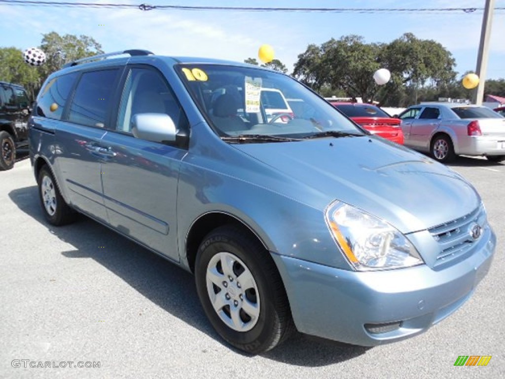 Glacier Blue 2010 Kia Sedona LX Exterior Photo #90059569