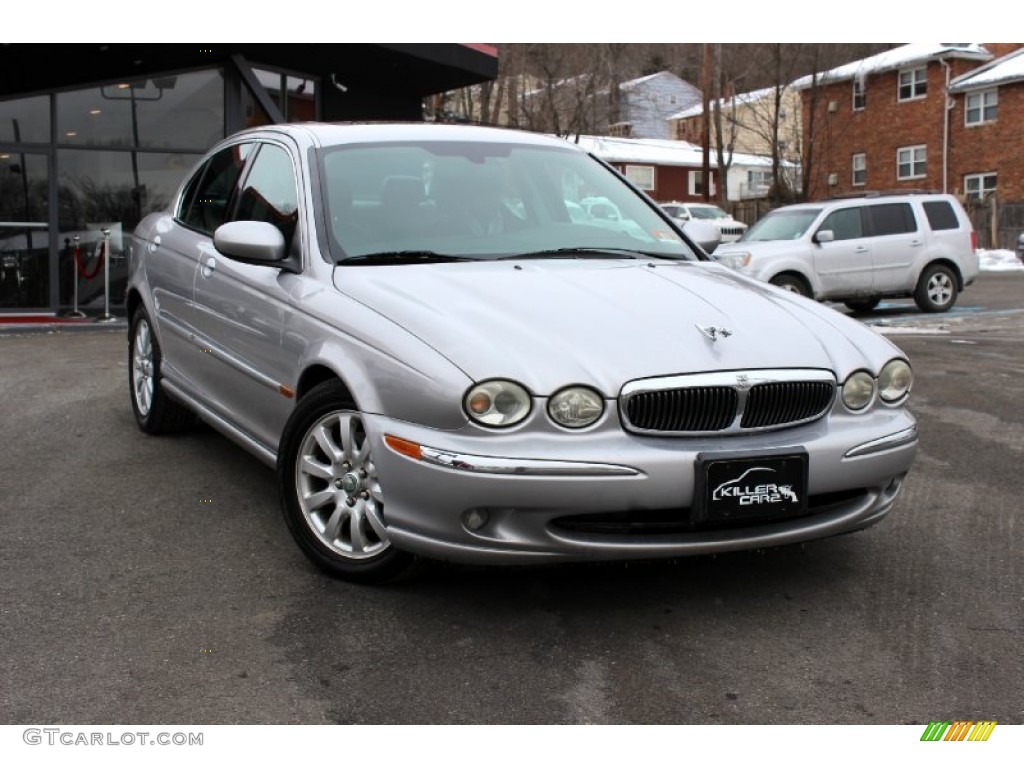 Platinum Silver Metallic Jaguar X-Type