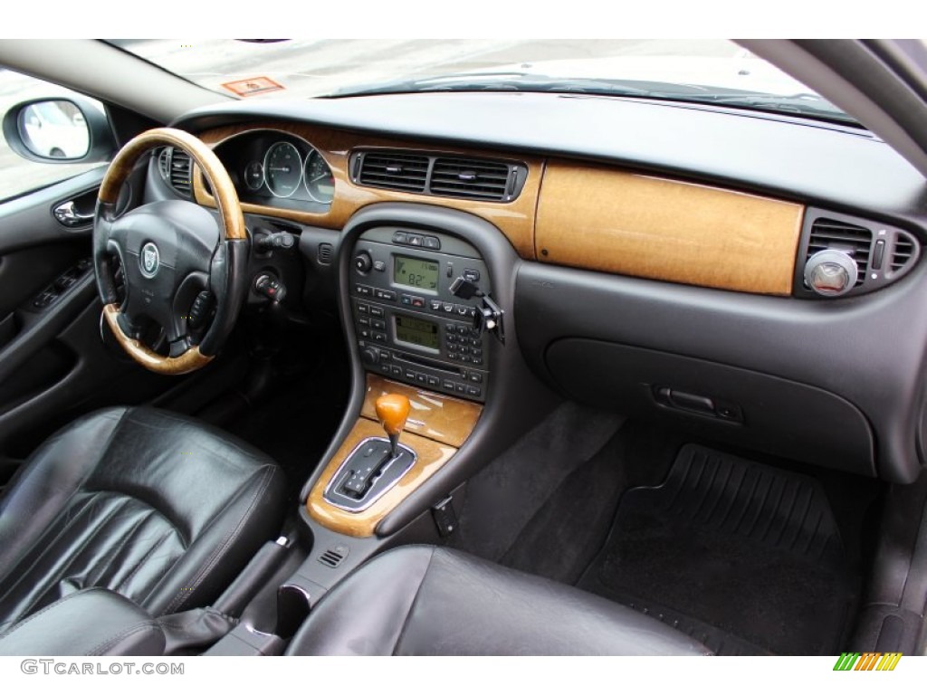 2003 Jaguar X-Type 2.5 Charcoal Dashboard Photo #90059770