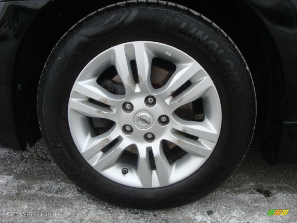 2011 Altima 2.5 SL - Super Black / Charcoal photo #9