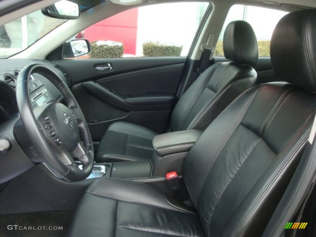 2011 Altima 2.5 SL - Super Black / Charcoal photo #13