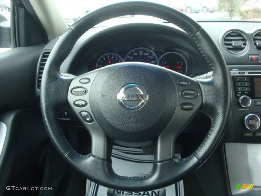 2011 Altima 2.5 SL - Super Black / Charcoal photo #19