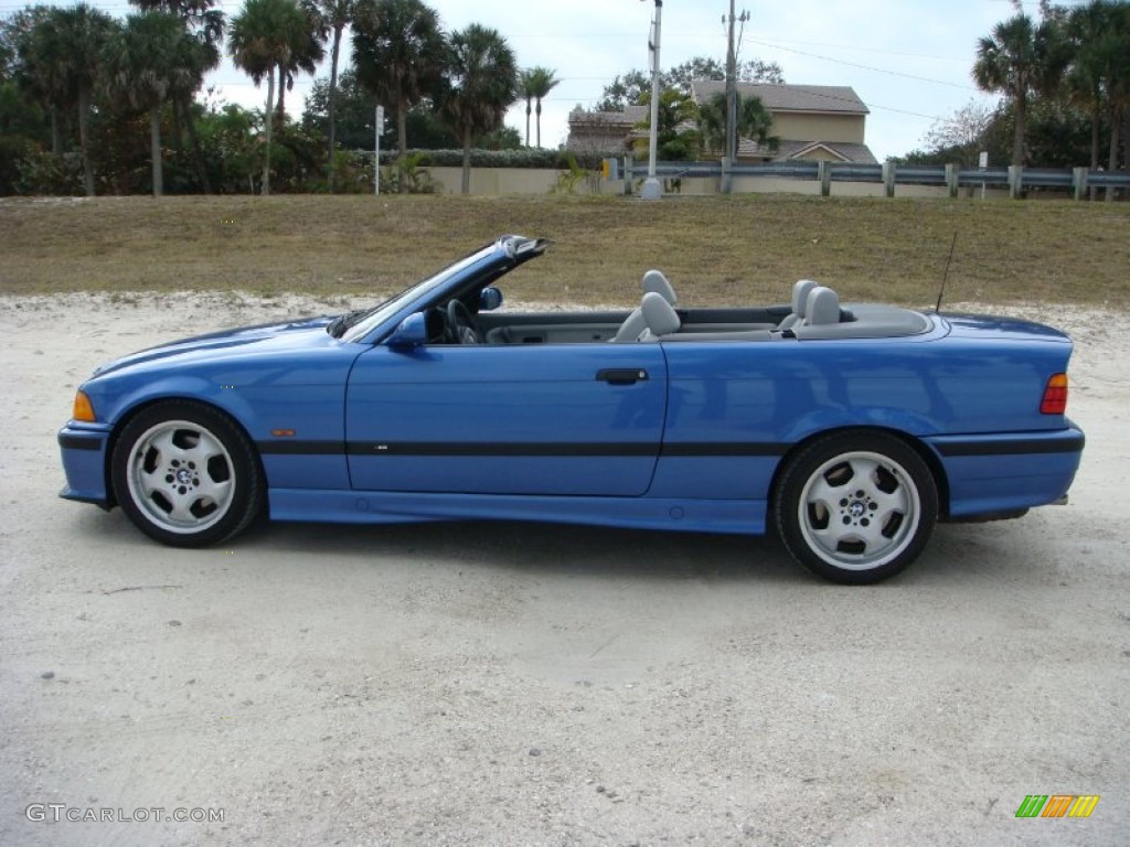 Estoril Blue Metallic 1998 BMW M3 Convertible Exterior Photo #90060310