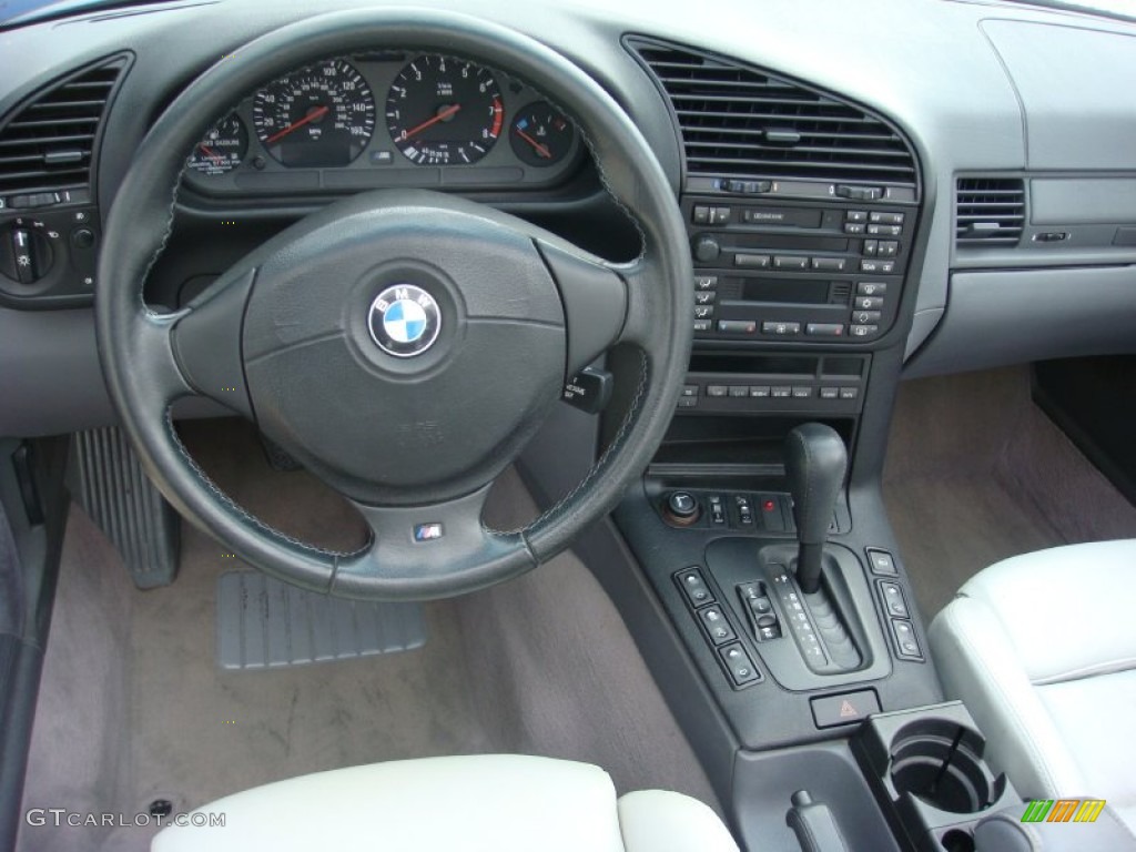 1998 BMW M3 Convertible Grey Dashboard Photo #90060484