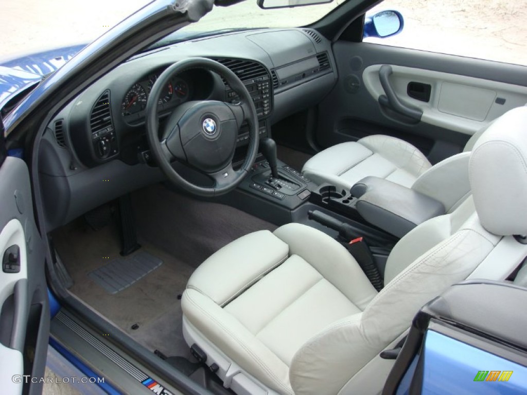 Grey Interior 1998 BMW M3 Convertible Photo #90060523