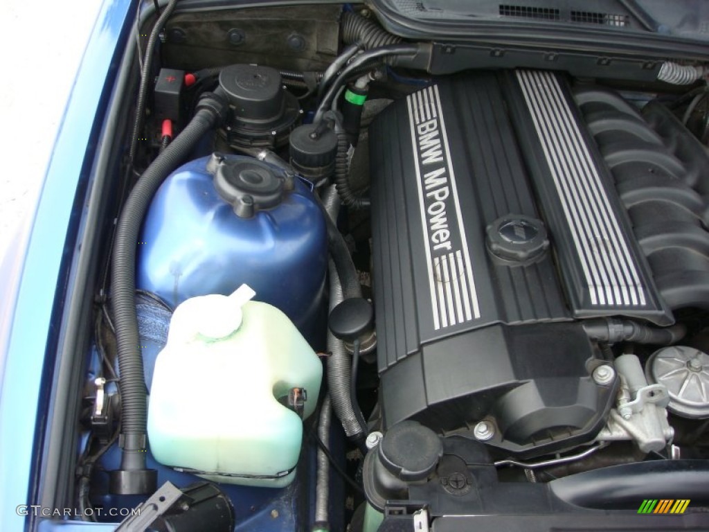1998 BMW M3 Convertible 3.2 Liter DOHC 24-Valve Inline 6 Cylinder Engine Photo #90060967