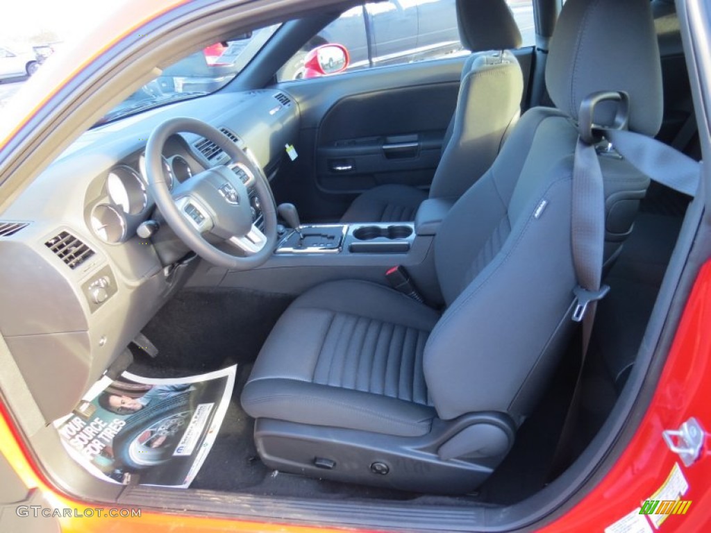 2014 Challenger SXT - TorRed / Dark Slate Gray photo #6