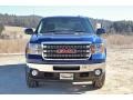 2014 Heritage Blue Metallic GMC Sierra 2500HD SLT Crew Cab 4x4  photo #7