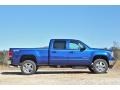 2014 Heritage Blue Metallic GMC Sierra 2500HD SLT Crew Cab 4x4  photo #9