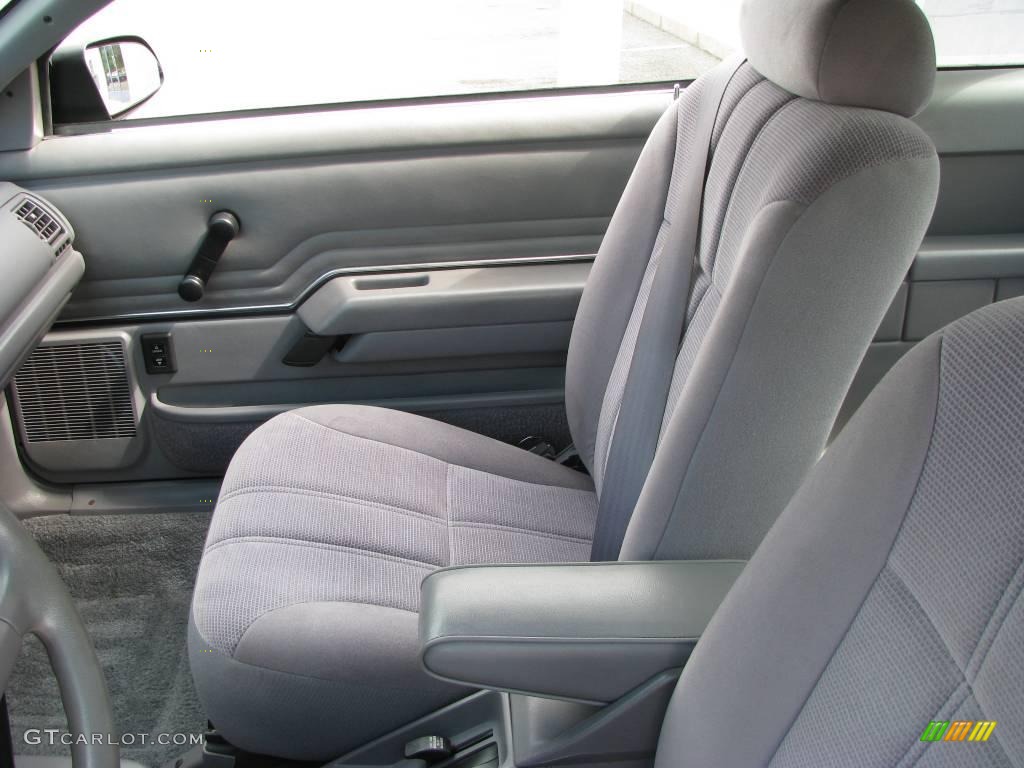 1993 Tempo GL Coupe - Bimini Blue Metallic / Grey photo #12
