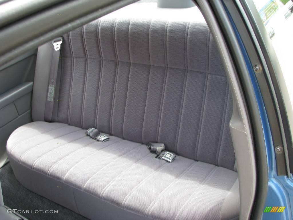 1993 Tempo GL Coupe - Bimini Blue Metallic / Grey photo #13