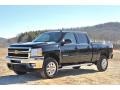 Black 2014 Chevrolet Silverado 2500HD LTZ Crew Cab 4x4 Exterior