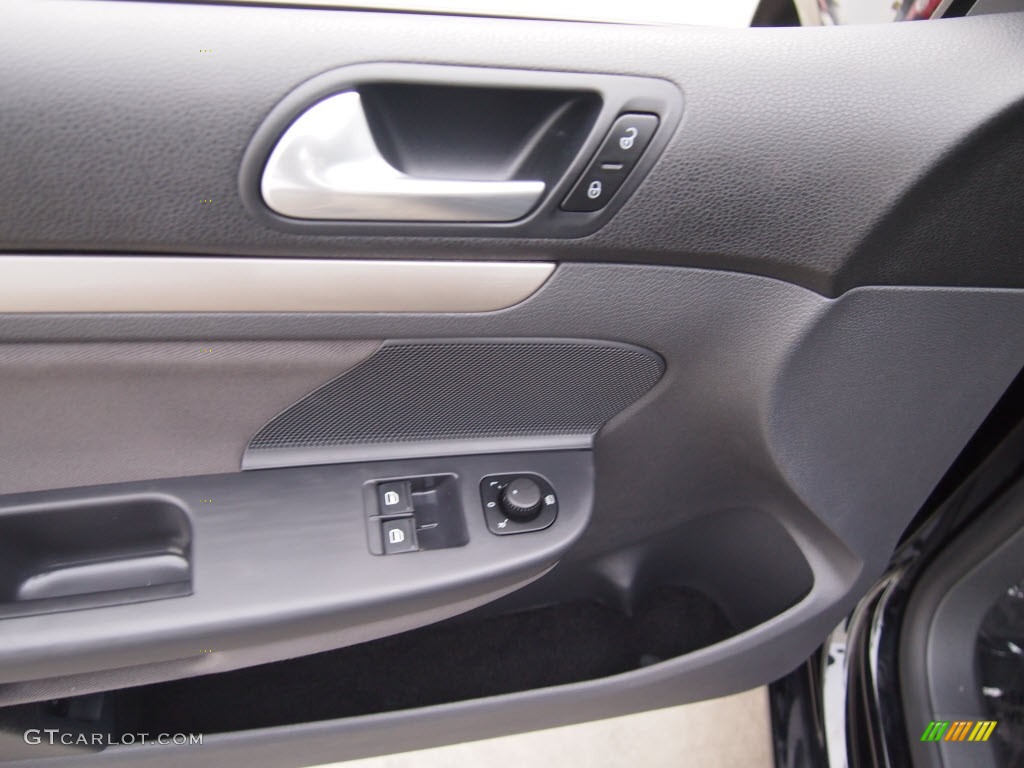 2008 Rabbit 2 Door - Black / Anthracite Black photo #15
