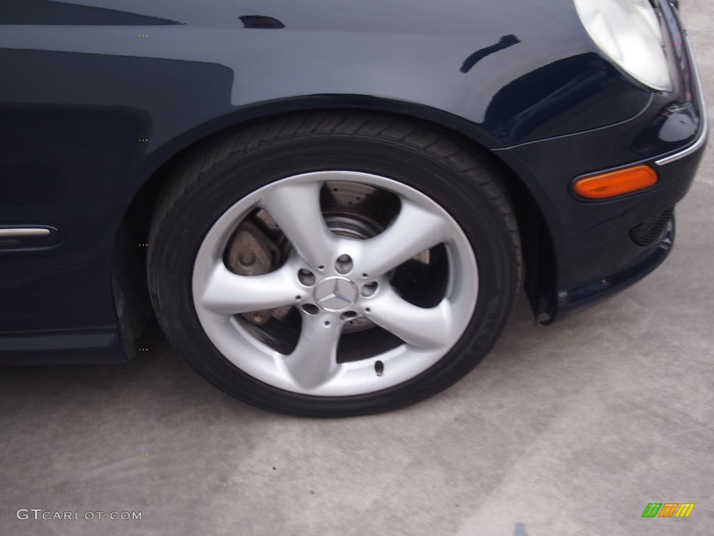 2005 C 230 Kompressor Sedan - Midnight Blue / Ash photo #2