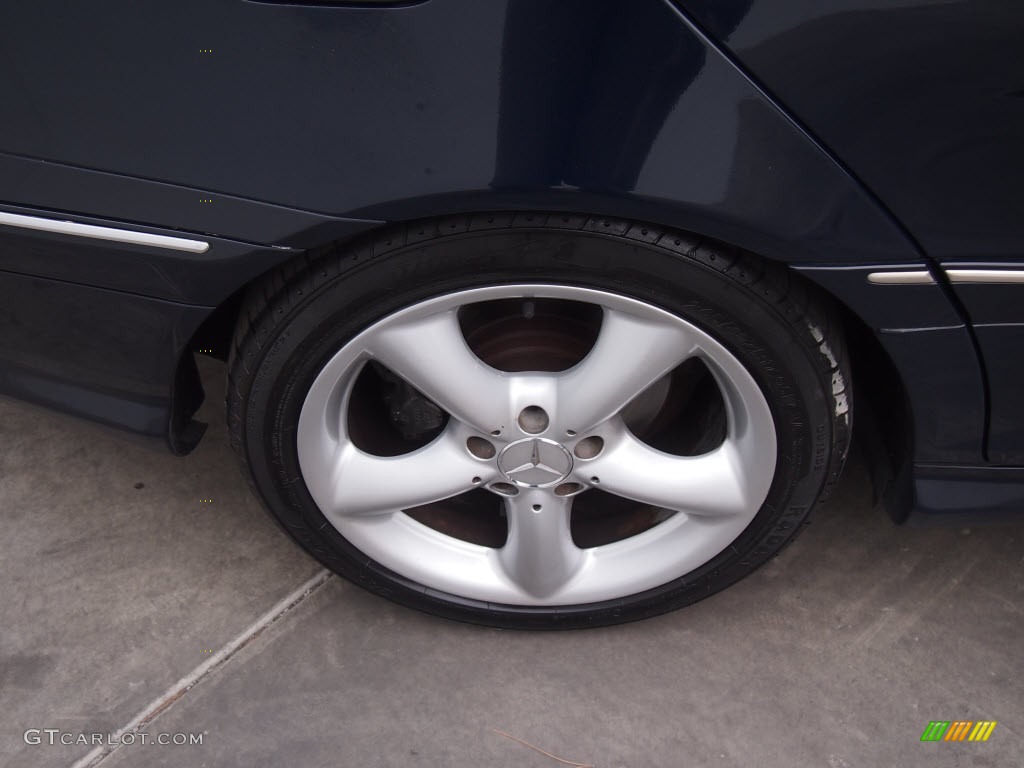 2005 C 230 Kompressor Sedan - Midnight Blue / Ash photo #8